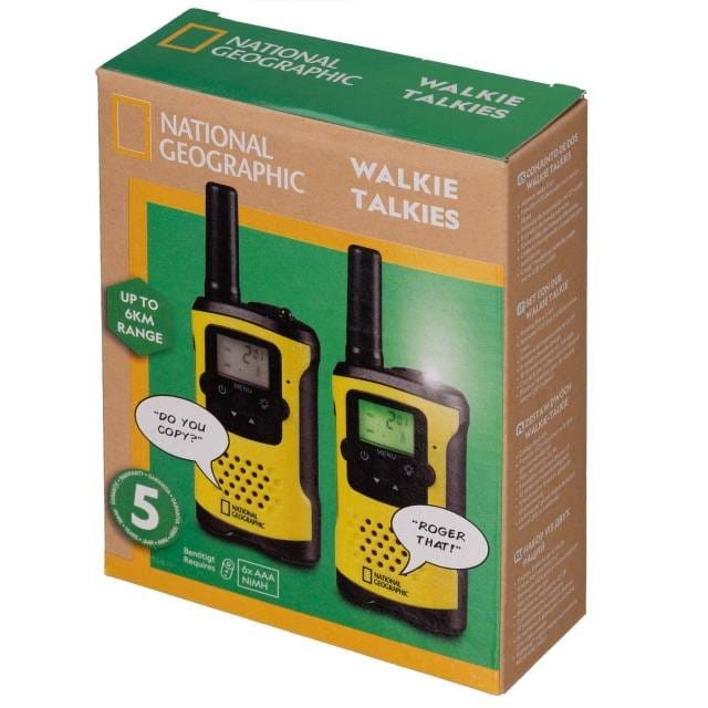 Walkie-Talkie National Geographic zasięg do 6 km - Bresser
