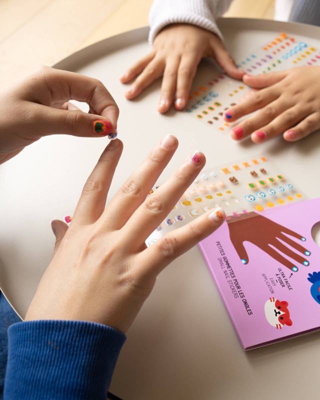 Naklejki na Paznokcie dla dzieci Przyjaciele Zwierzaki - omy