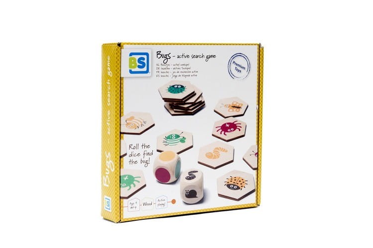 Gra Znajdź robaczka XL 4 w 1 - BS Toys