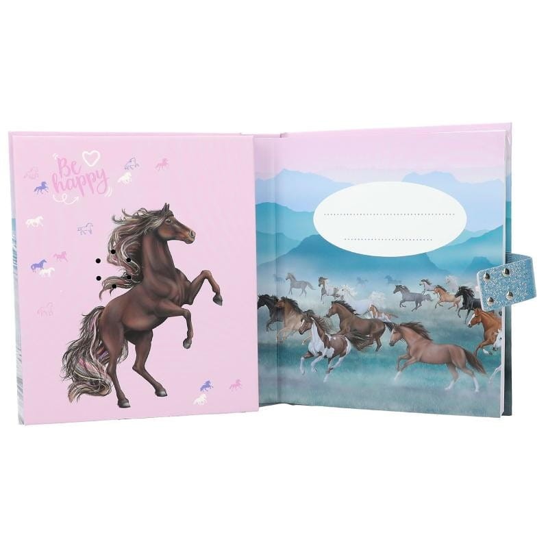 Grający Pamiętnik na Kod Hasło z Dźwiękiem Konie - Miss Melody