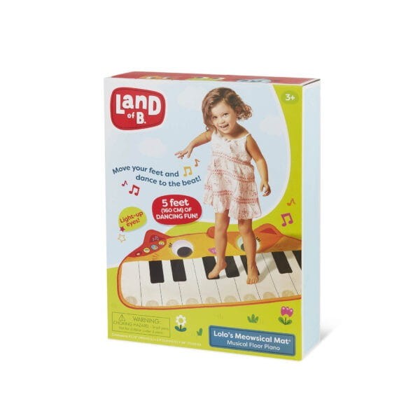 Mata Muzyczna Kotek Pianino Lolo’s Meowsical Mat - b.toys