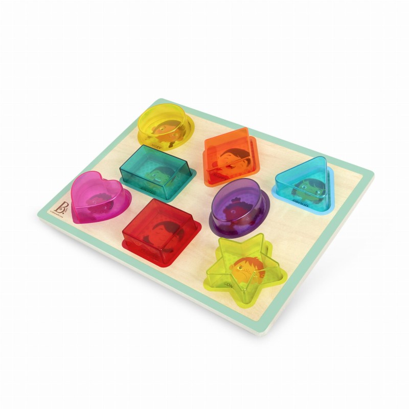 Układanka Sensoryczna Kształty i Emocje - B. toys