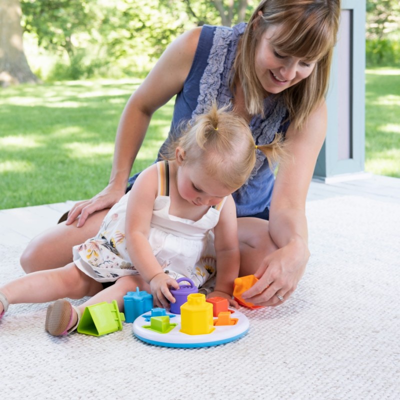 Sorter z Pokrywkami Plugzy - Fat Brain Toys