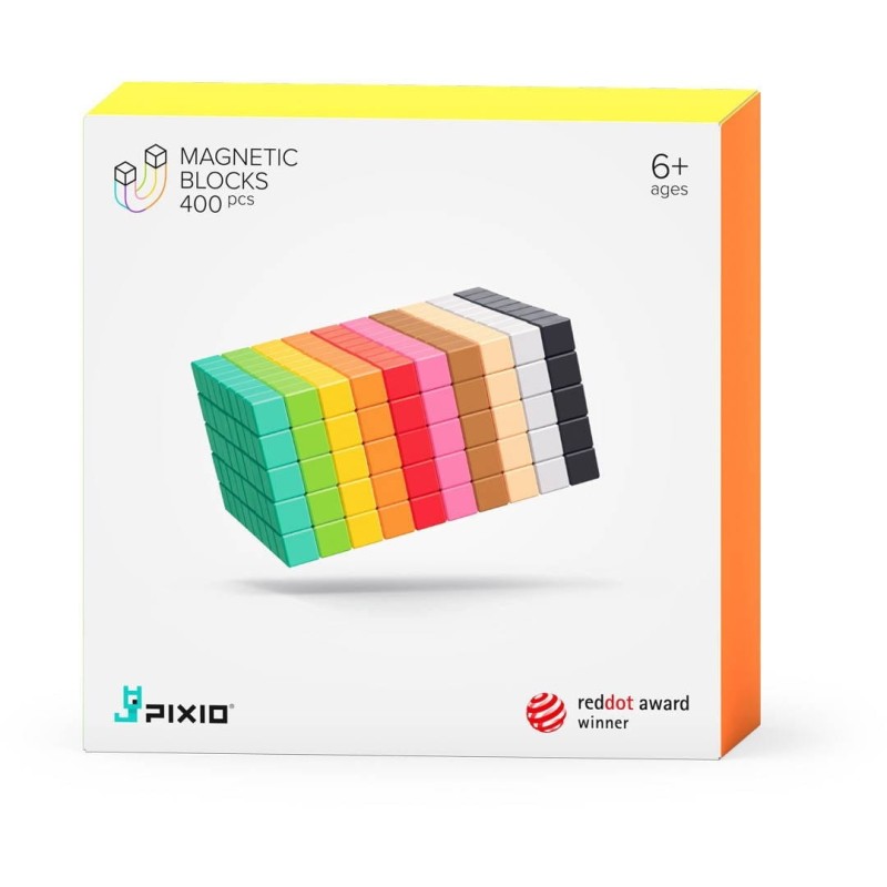 Klocki Magnetyczne 400 el. Design Series - Pixio