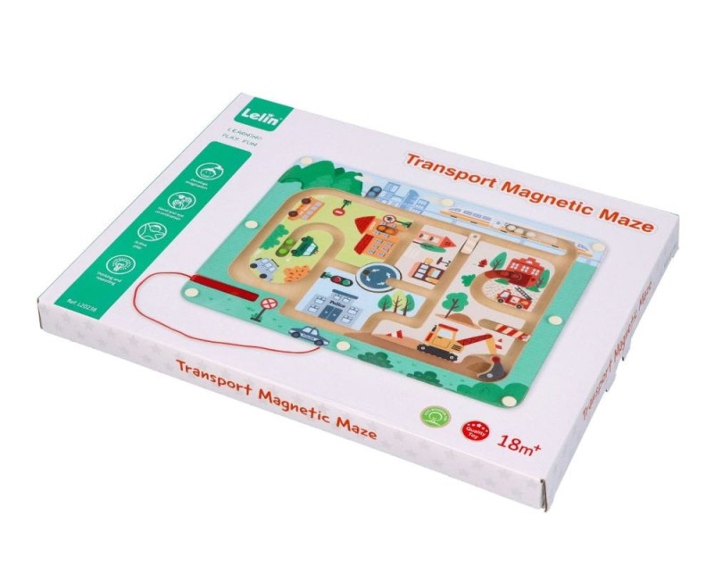 Labirynt magnetyczny z Kuleczkami Miasto - Lelin