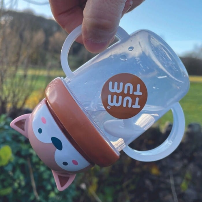 Bidon z Obciążoną Słomką Lisek 200 ml - Tum Tum