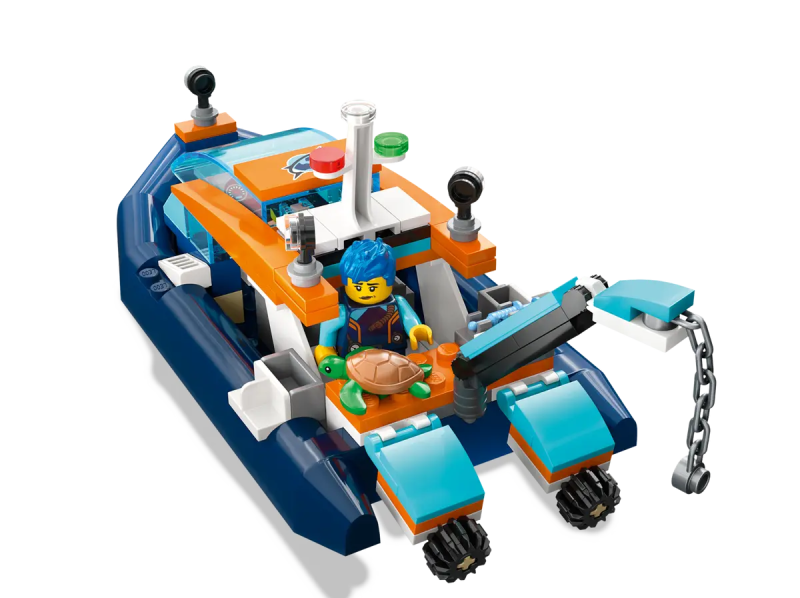 Łódź do Nurkowania Badacza Lego City 60377