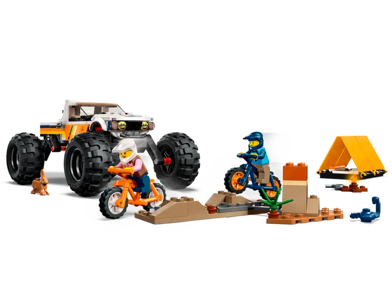 Lego 60387 Przygody samochodem terenowym z napędem 4x4