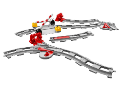 Lego Duplo 10882 Tory kolejowe i przejazd
