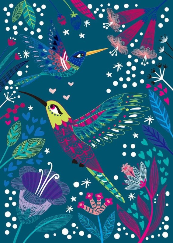 Duże Wydrapywanki Tajemniczy Ogród 15 szt. Scratch - Avenir