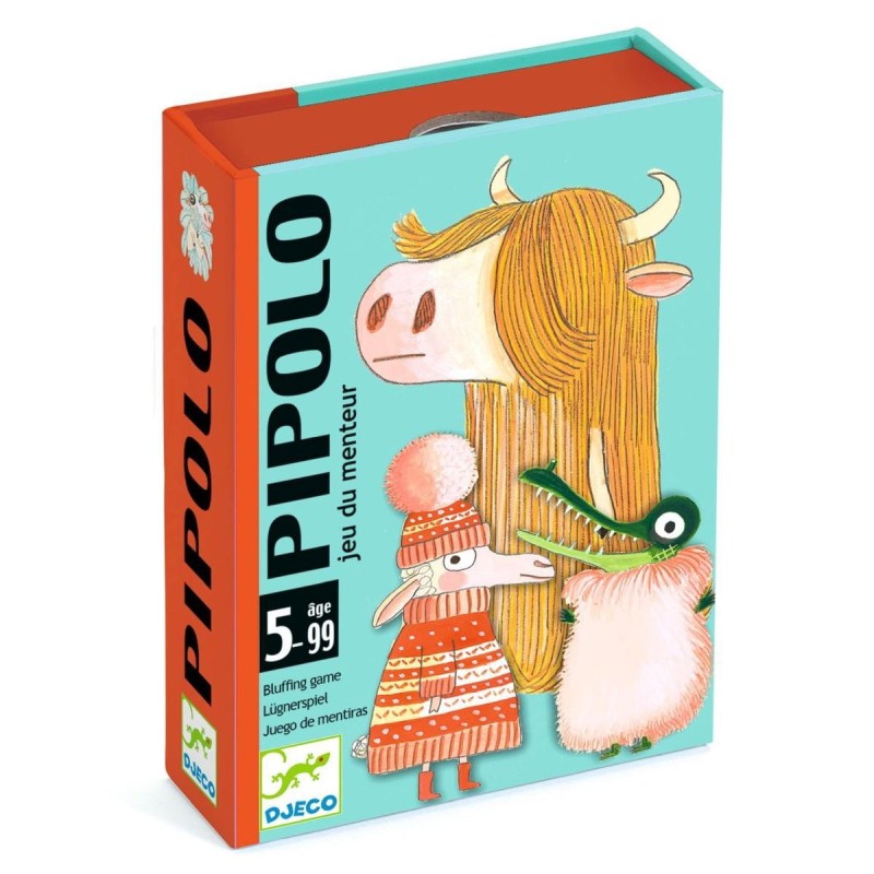 Djeco Gra w Karty Blefowanie Pipolo