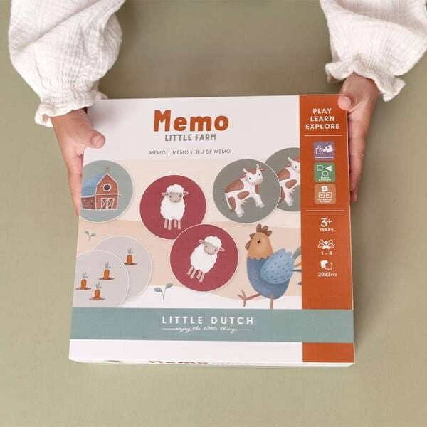 Gra pamięciowa Memo Mała Farma - Little Dutch
