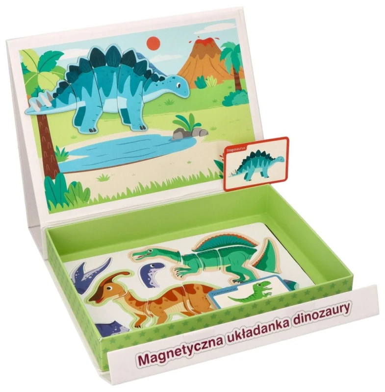 Magnetyczna Układanka Dinozaury - Adam Toys