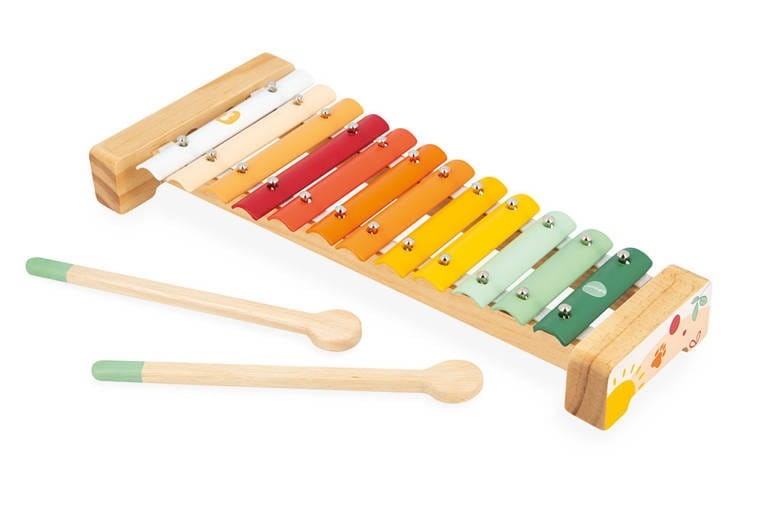 Cymbałki 12 Tonowe Metalowe Sunshine - Janod