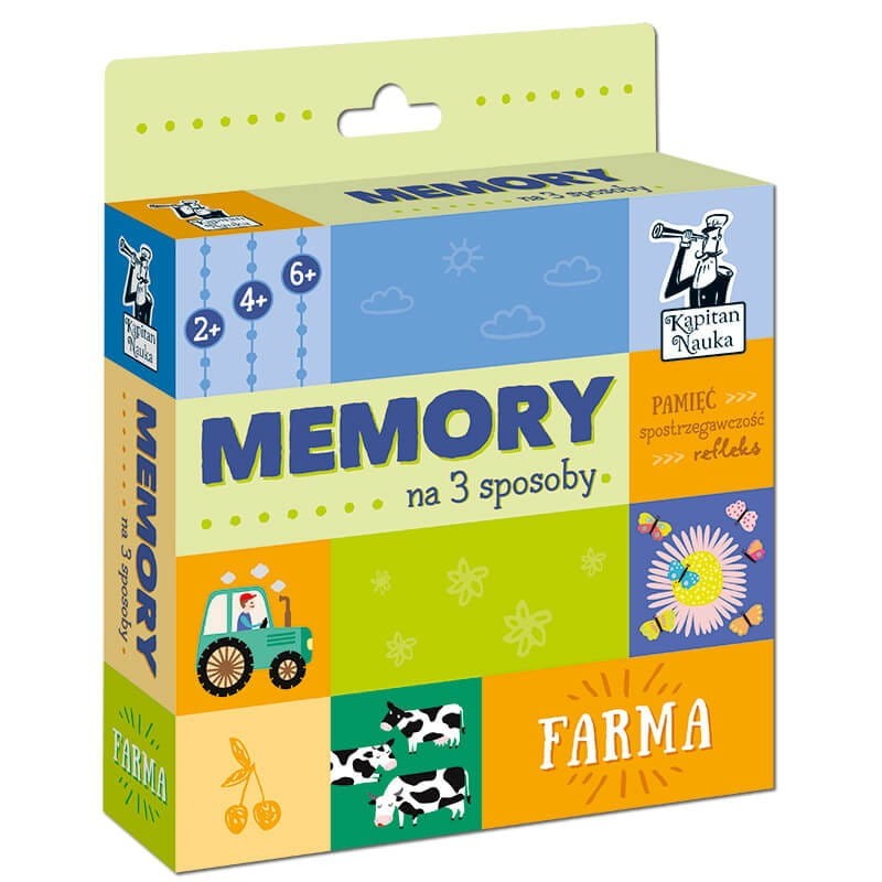 Memory na 3 sposoby. Farma - Kapitan Nauka