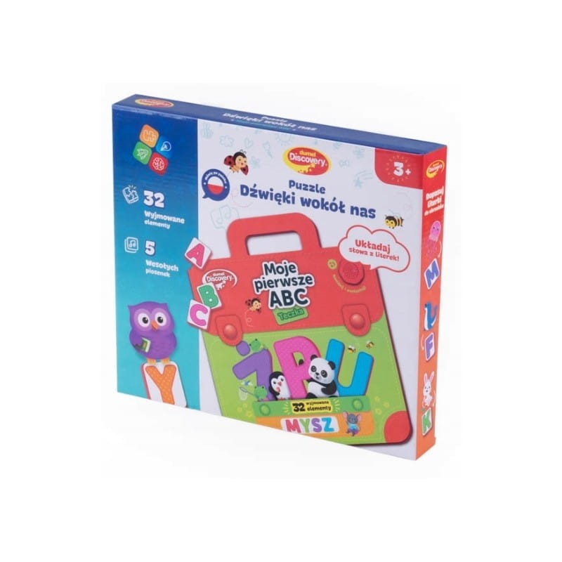 Puzzle Dźwięki wokół nas - Moje Pierwsze ABC Dumel