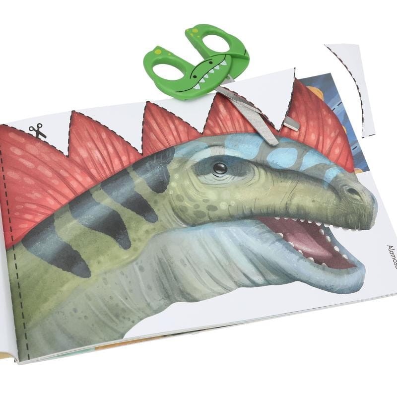 Wycinanki z Nożyczkami Dinozaury Dino World