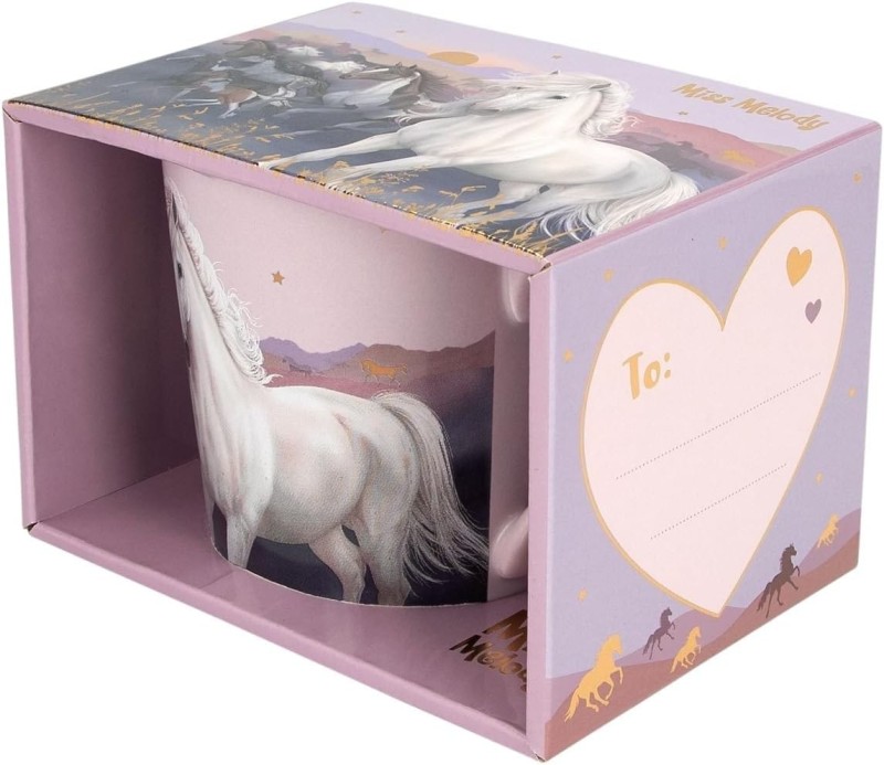 Porcelanowy Kubek w Konie Nights - Top Model