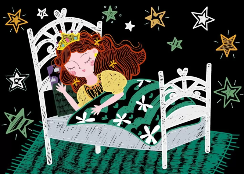 Wydrapywanki Księżniczka szt. Scratch - Avenir