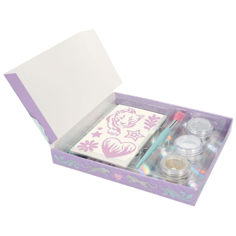 Tatuaże z brokatem Fantasy Tiger - Top Model