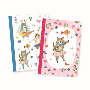 Zestaw 2 małe notesiki Aiko - Djeco