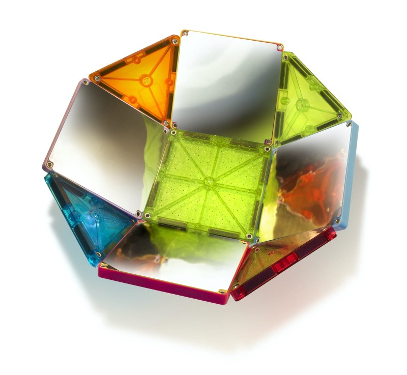 Klocki Magnetyczne z brokatem zestaw 15 el. MAGNA-TILES Stardust