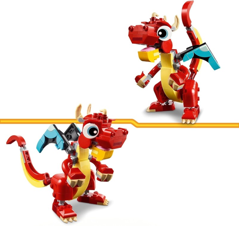 Lego Czerwony smok 31145