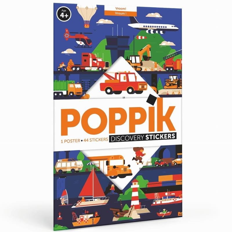 Wyklejanka Plakat Pojazdy - Poppik