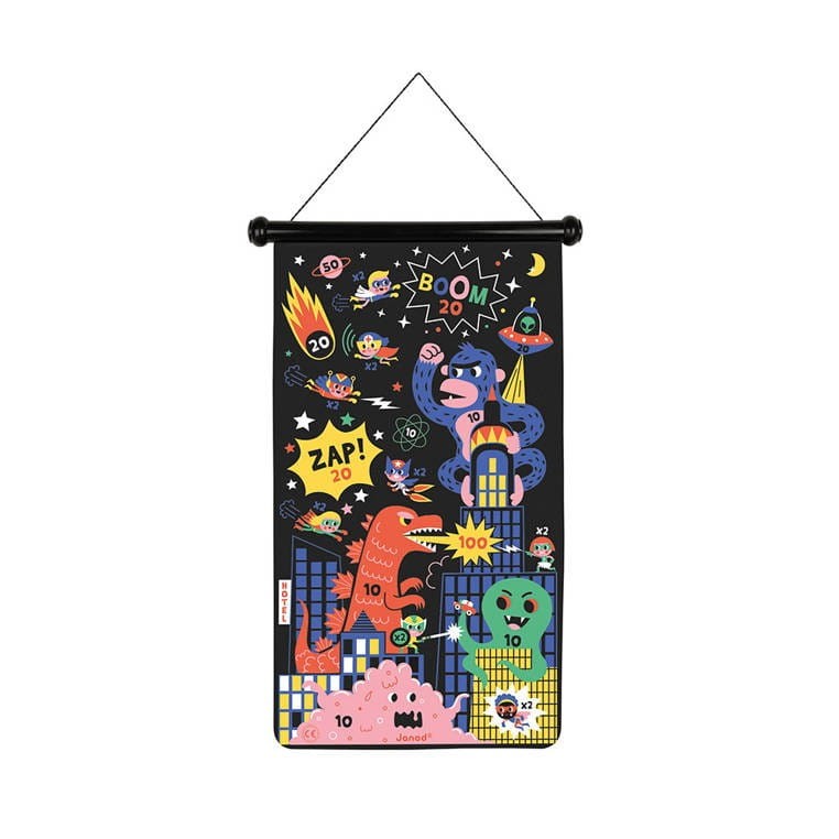 Gra Magnetyczna w Rzutki Superbohaterowie - Janod