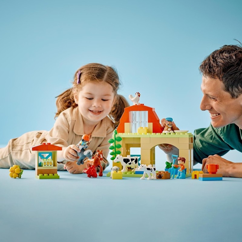 Opieka nad zwierzętami na farmie Lego Duplo 10416