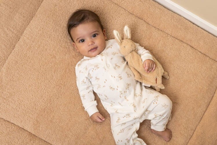 Kocyk Przytulaczek z króliczkiem Baby bunny - Little Dutch