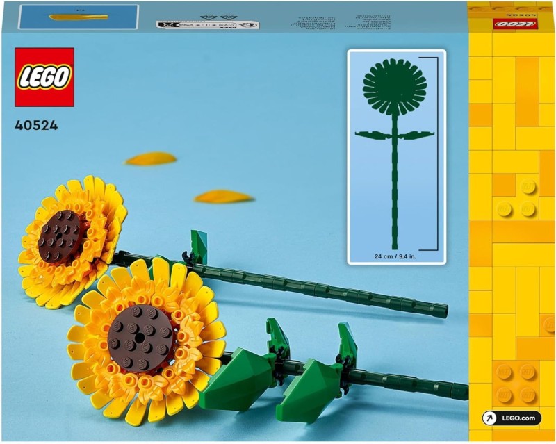 Lego Słoneczniki 40524  The Botanical Collection