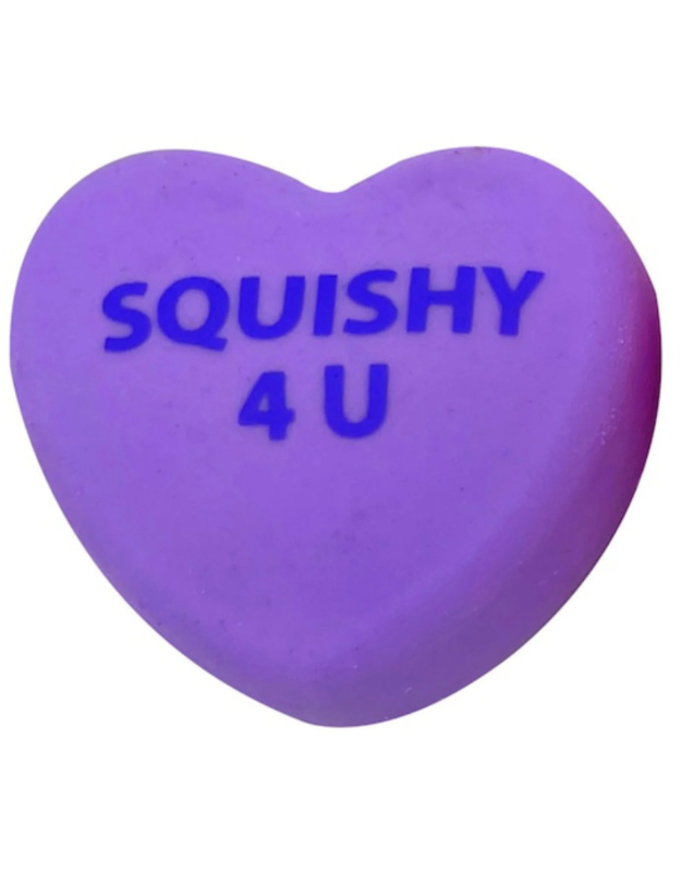 Antystresowy gniotek Serce fioletowe Squeeze Hearts Schylling