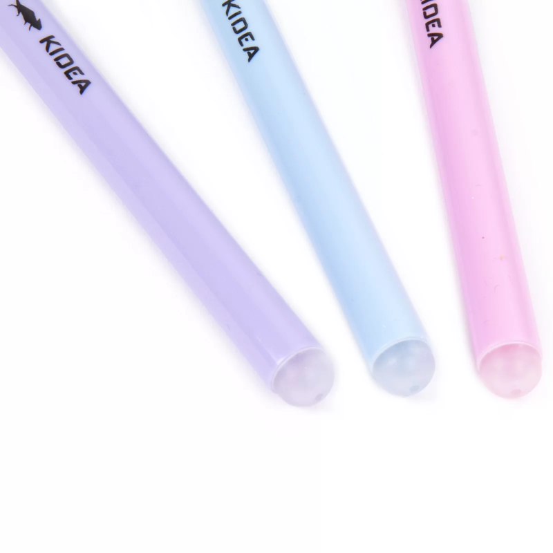 3x długopisy wymazywalne z figurką w kształcie zwierzaka Kidea