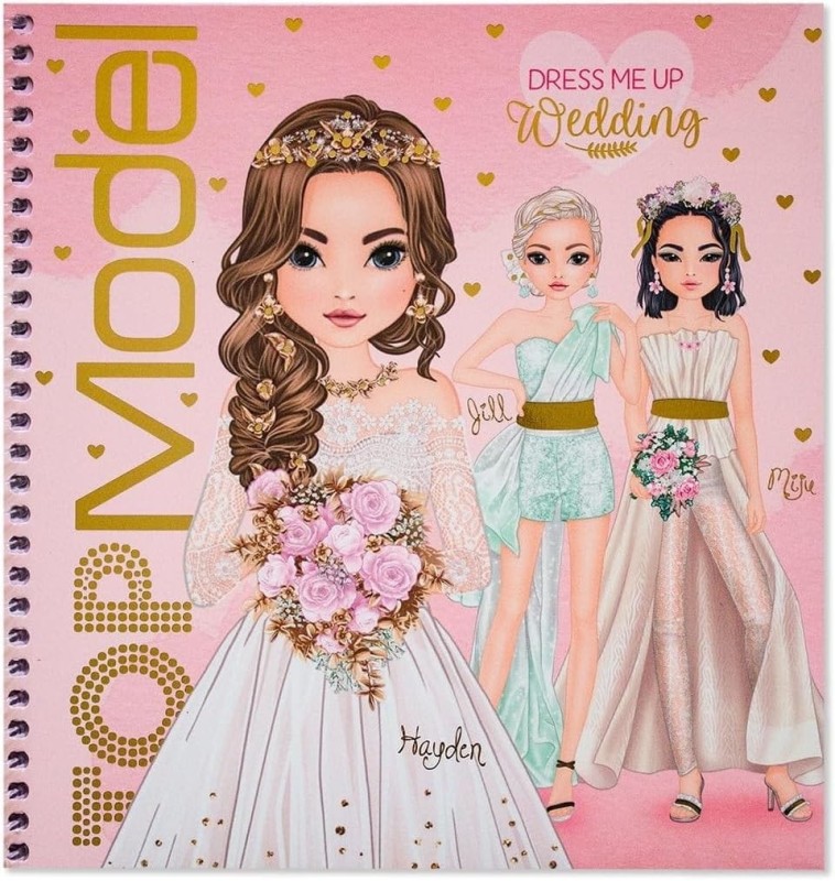 Ubierz mnie na Wesele notes z naklejkami Wedding - TOPModel