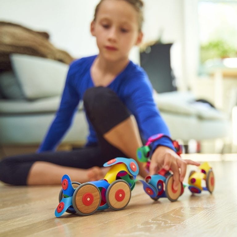 Elastyczne klocki magnetyczne Wheel Creator 72 el. CLIXIO