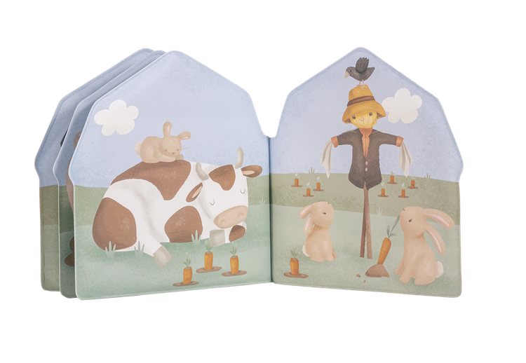 Wodoodporna książeczka do kąpieli Farma Little Dutch