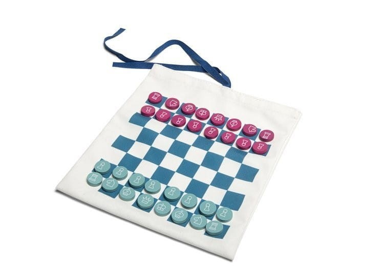 Gry podróżne 3w1 warcaby, szachy, kółko i krzyżyk BS Toys