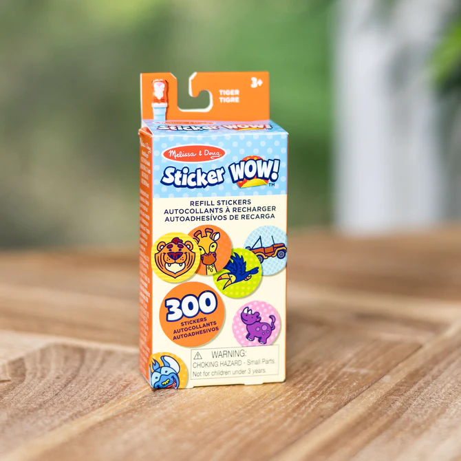 Naklejki uzupełniające Sticker WOW Zwierzaki 300 szt. Melissa & Doug