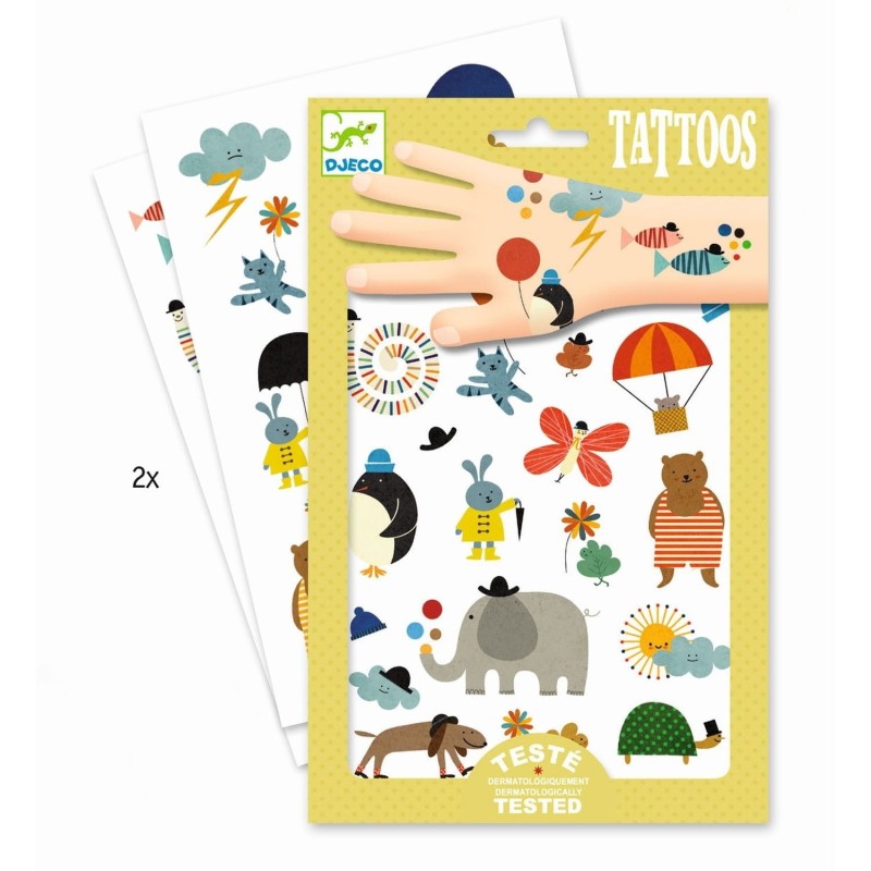 Tatuaże Dziecięce Przyjemności - Djeco