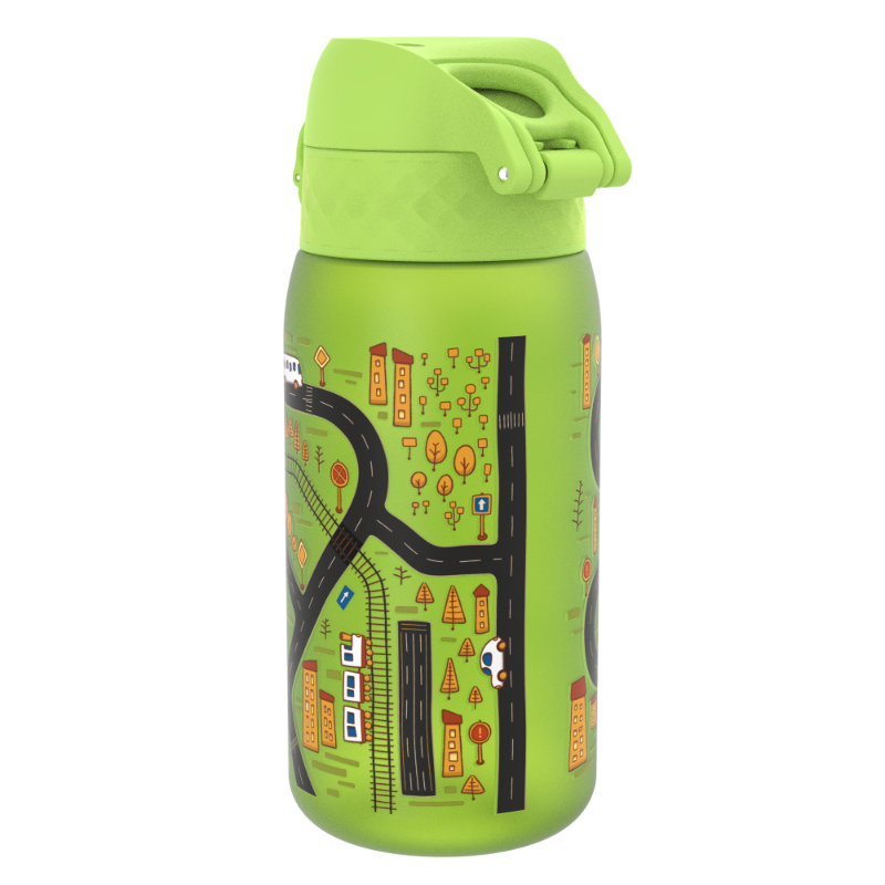 ION8 bidon Pojazdy droga zielony 400 ml