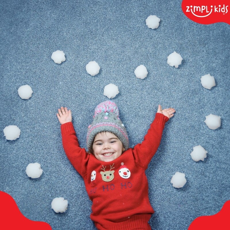 Sztuczny śnieg śnieżki SnoBall Play 4 użycia Zimpli Kids