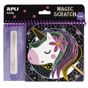 Notes wydrapywanka Jednorożec - Apli Kids