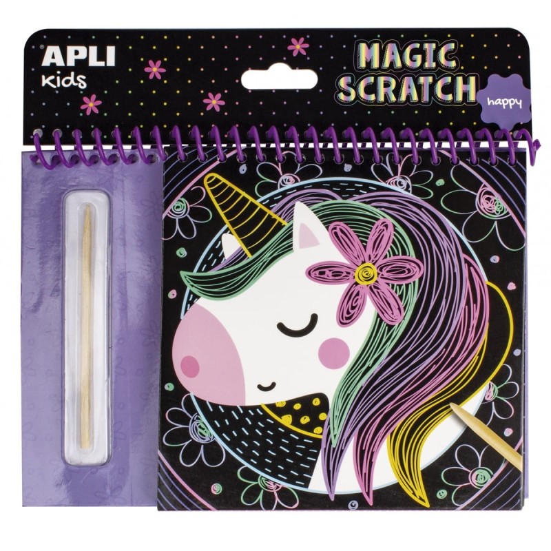 Notes wydrapywanka Jednorożec - Apli Kids