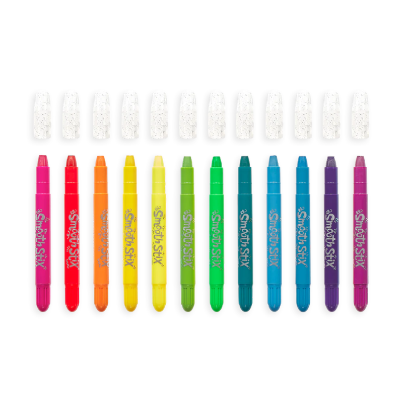 Kredki żelowe 24 szt. akwarelowe z pędzelkiem Smooth Stix - Ooly