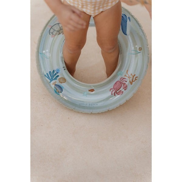 Koło ratunkowe dla dzieci 50 cm zwierzęta morskie Little Dutch
