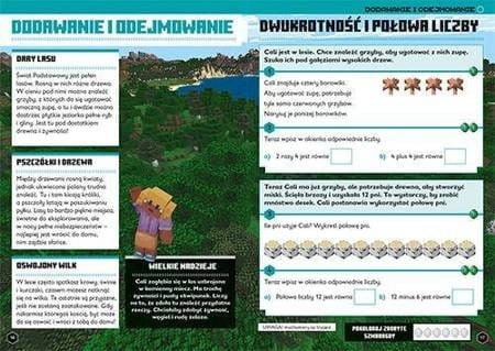 Minecraft. Matematyka. Megazadania. Wiek 7+