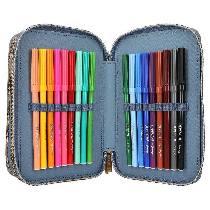 Piórnik szkolny z wyposażenie Koń 3-częściowy Miss Melody