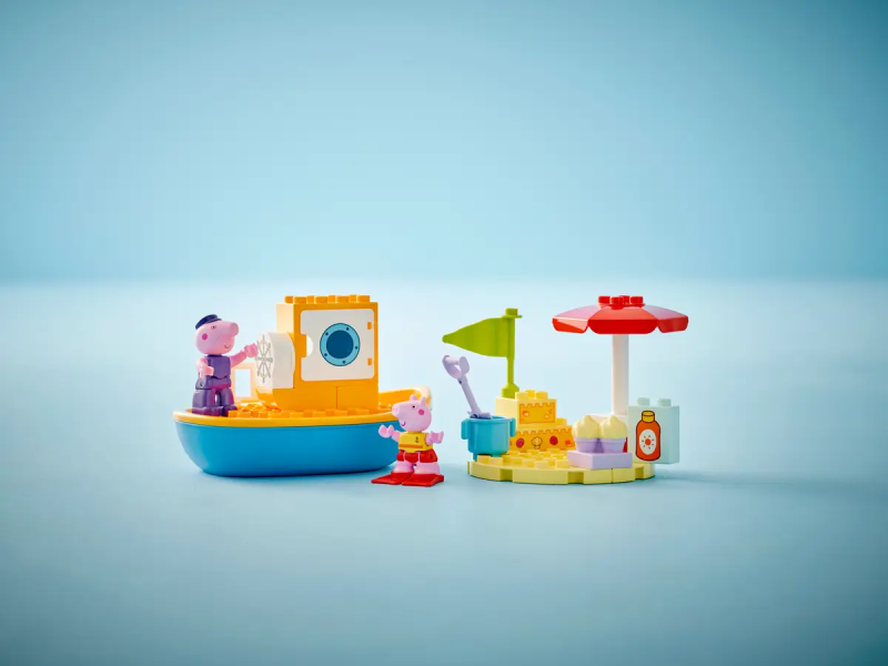 Lego Duplo Świnka Peppa rejs łodzią 10432