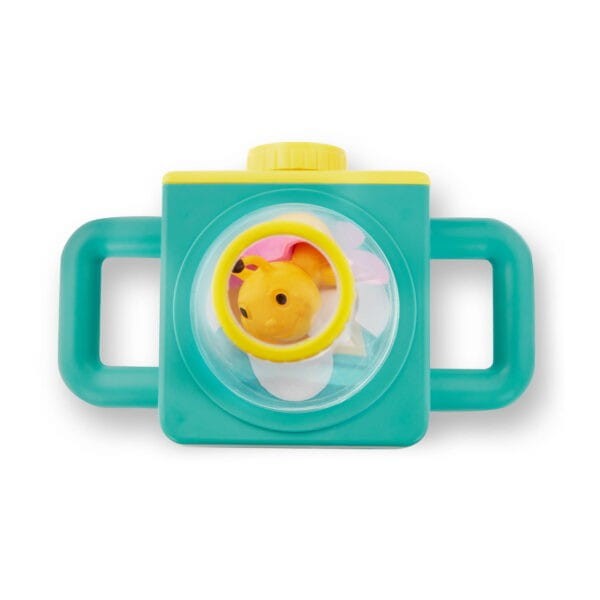 Pojemnik do obserwacji robaczków z lupą, pęsetą, naklejkami b.toys